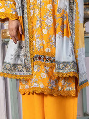 Rang e Noor by Humdum Digital Printed Lawn Unstitched 3Pc Suit REN-04