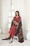 Harika by Tawakkal Fabrics Embroidered Viscose Unstitched 3Pc Suit D-4053