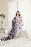 Harika by Tawakkal Fabrics Embroidered Viscose Unstitched 3Pc Suit D-4055