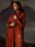 Dastaan by Riaz Arts Vol-02 Leather Peach Unstitched 3Pc Suit DS-43