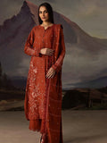 Dastaan by Riaz Arts Vol-02 Leather Peach Unstitched 3Pc Suit DS-43
