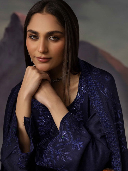 Dastaan by Riaz Arts Vol-02 Leather Peach Unstitched 3Pc Suit DS-44