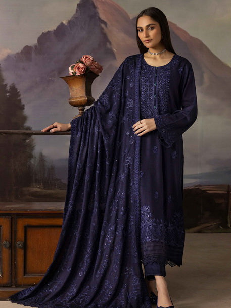 Dastaan by Riaz Arts Vol-02 Leather Peach Unstitched 3Pc Suit DS-44