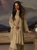 Dastaan by Riaz Arts Vol-02 Leather Peach Unstitched 3Pc Suit DS-45