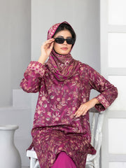 Dilnur by Tawakkal Fabrics Digital Print Twill Staple Unstitched 3Pc Suit D-4502