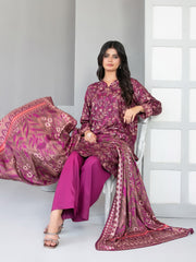 Dilnur by Tawakkal Fabrics Digital Print Twill Staple Unstitched 3Pc Suit D-4502