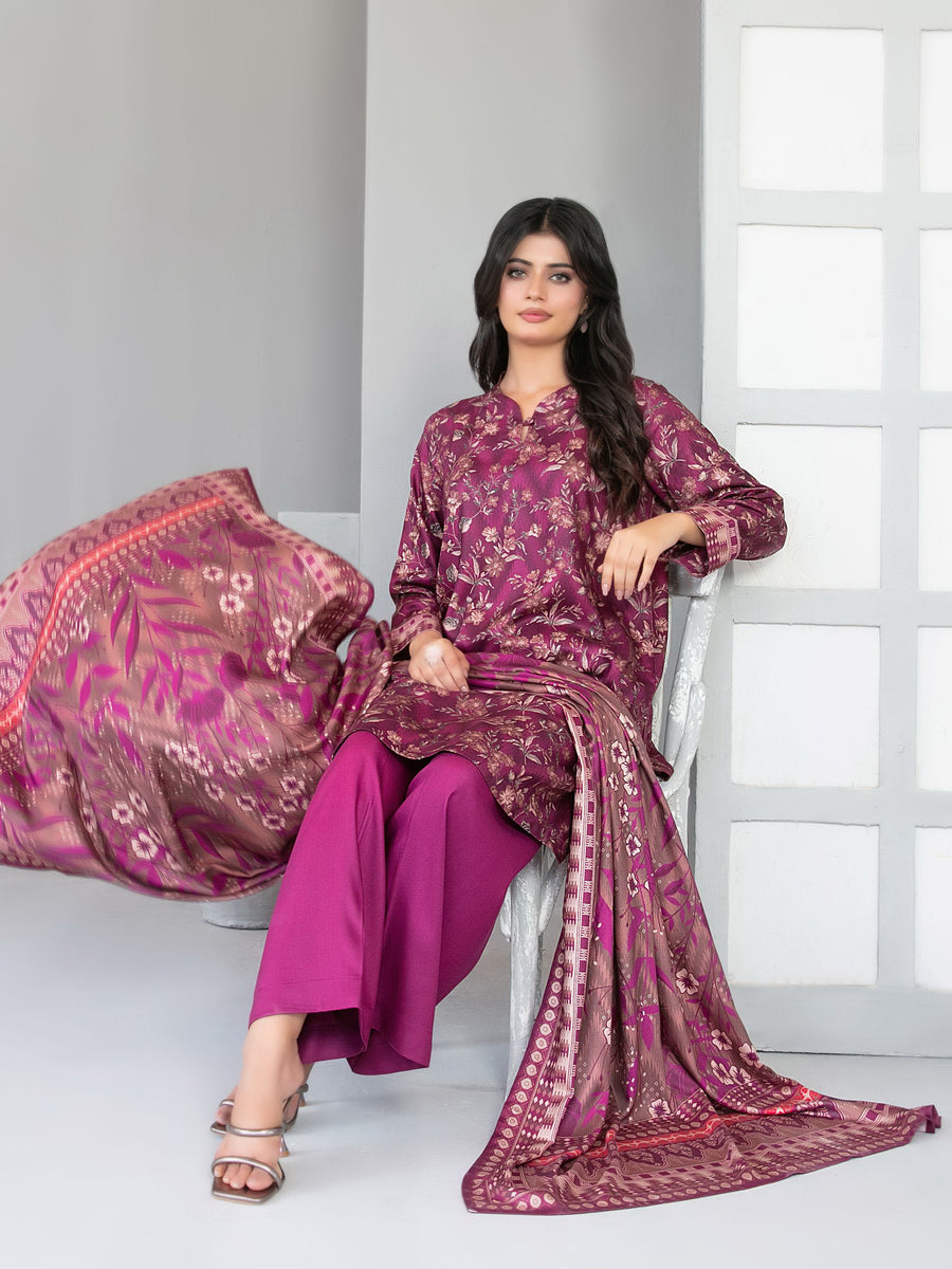 Dilnur by Tawakkal Fabrics Digital Print Twill Staple Unstitched 3Pc Suit D-4502