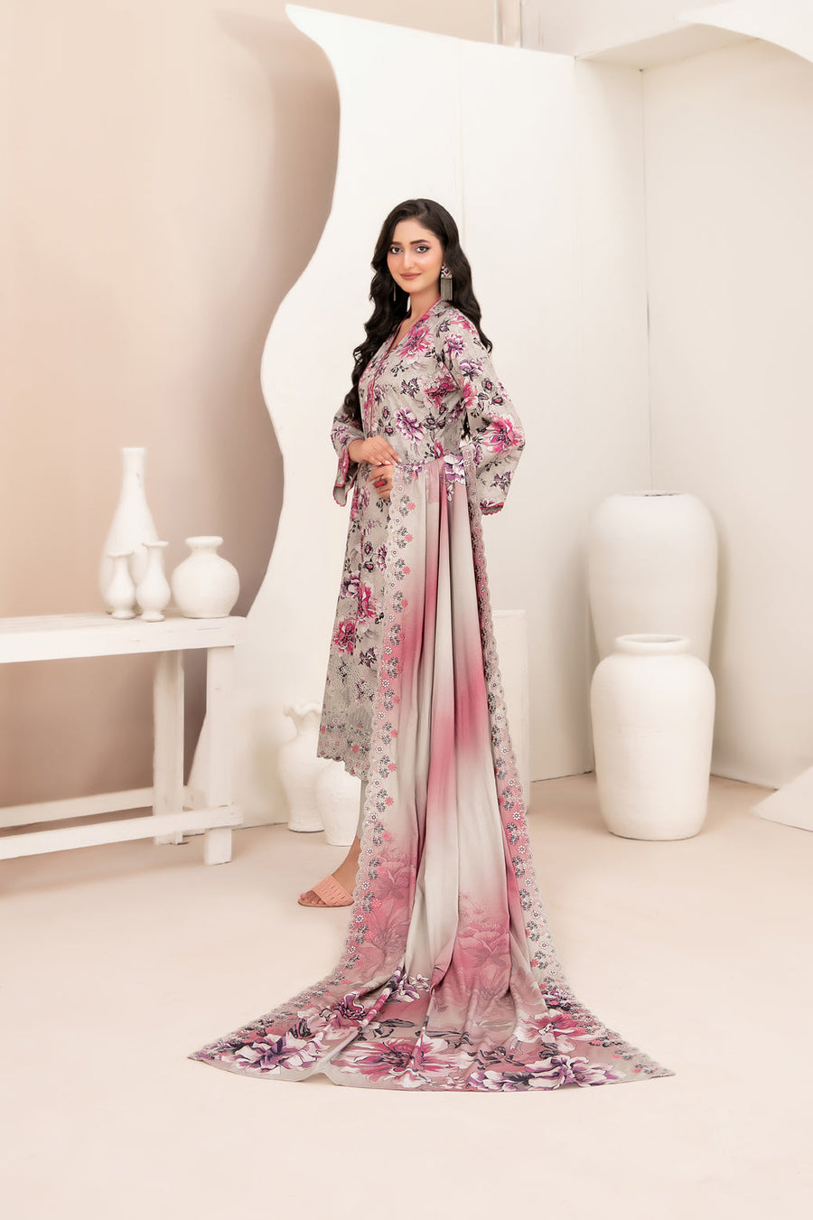 Misbah by Tawakkal Fabrics Embroidered Staple Unstitched 3Pc Suit D-4511
