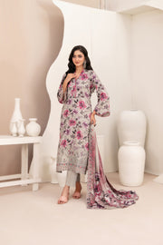 Misbah by Tawakkal Fabrics Embroidered Staple Unstitched 3Pc Suit D-4511