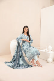 Misbah by Tawakkal Fabrics Embroidered Staple Unstitched 3Pc Suit D-4513
