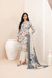 Misbah by Tawakkal Fabrics Embroidered Staple Unstitched 3Pc Suit D-4514