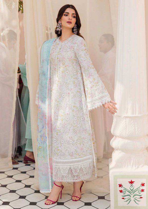 Amal by Motifz Embroidered Lawn Unstitched 3Pc Suit 4622-Ophelia