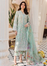Amal by Motifz Embroidered Lawn Unstitched 3Pc Suit 4624-Alaska