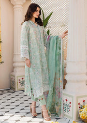 Amal by Motifz Embroidered Lawn Unstitched 3Pc Suit 4624-Alaska