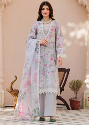 Amal by Motifz Embroidered Lawn Unstitched 3Pc Suit 4625-Moonstoon