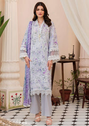 Amal by Motifz Embroidered Lawn Unstitched 3Pc Suit 4628-Izmit
