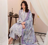 Amal by Motifz Embroidered Lawn Unstitched 3Pc Suit 4628-Izmit