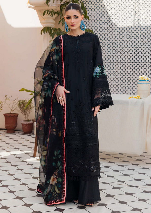 Amal by Motifz Embroidered Lawn Unstitched 3Pc Suit 4630-Zile Sahil