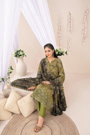 Shamailah by Tawakkal Fabrics Embroidered Staple Unstitched 3Pc Suit D-4683