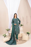 Shamailah by Tawakkal Fabrics Embroidered Staple Unstitched 3Pc Suit D-4687