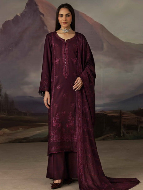 Dastaan by Riaz Arts Vol-02 Leather Peach Unstitched 3Pc Suit DS-47