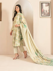 Lehr by Tawakkal Fabrics Leather Peach Unstitched 3Pc Suit D-4705