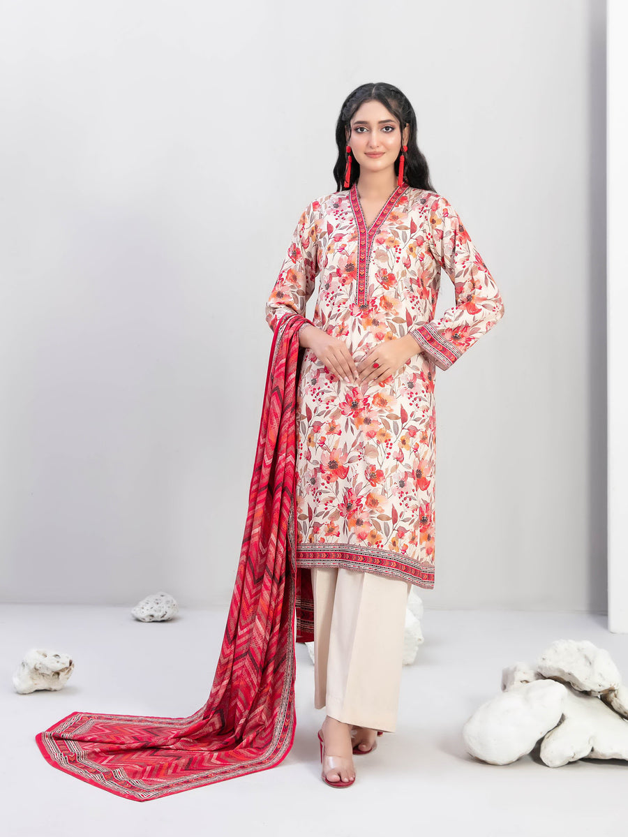 Nyha by Tawakkal Fabrics Digital Print Staple Unstitched 3Pc Suit D-4761