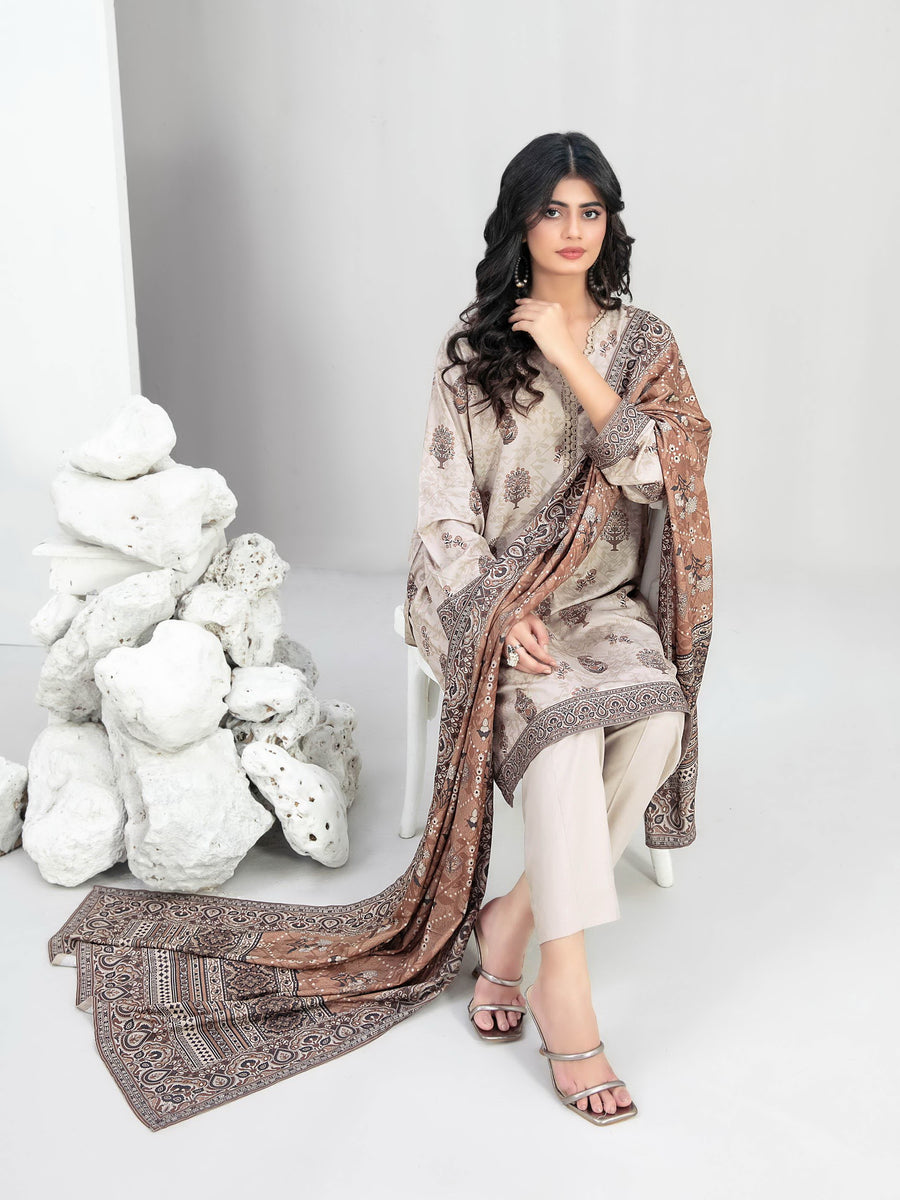 Nyha by Tawakkal Fabrics Digital Print Staple Unstitched 3Pc Suit D-4764