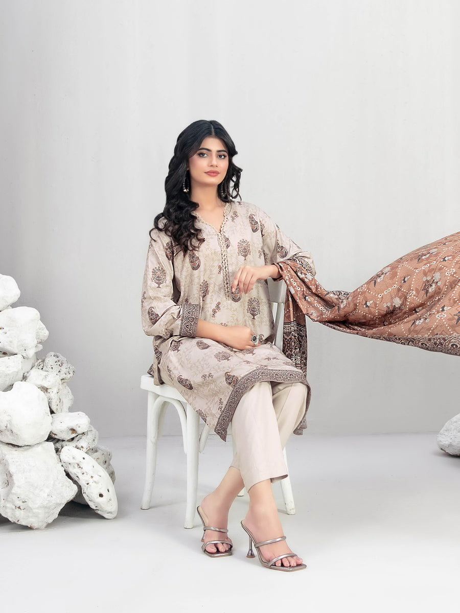 Nyha by Tawakkal Fabrics Digital Print Staple Unstitched 3Pc Suit D-4764