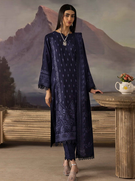 Dastaan by Riaz Arts Vol-02 Leather Peach Unstitched 3Pc Suit DS-48