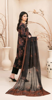 Alvira by Tawakkal Fabrics Embroidered Staple Unstitched 3Pc Suit D-4851