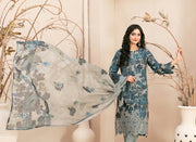 Alvira by Tawakkal Fabrics Embroidered Staple Unstitched 3Pc Suit D-4852