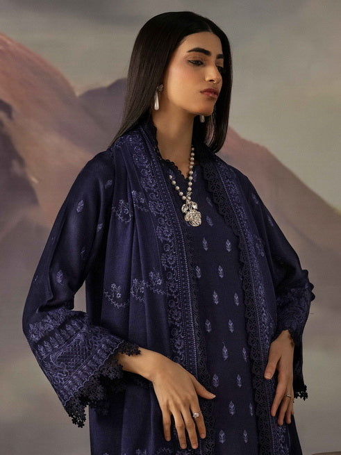 Dastaan by Riaz Arts Vol-02 Leather Peach Unstitched 3Pc Suit DS-48