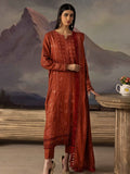 Dastaan by Riaz Arts Vol-02 Leather Peach Unstitched 3Pc Suit DS-49