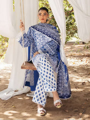 Tahra by Zainab Chottani Embroidered Lawn Unstitched 3Pc Suit D-04A LEENA