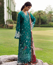 Republic WomensWear Lilas Embroidered Lawn Unstitched 3Pc Suit D-4A ZIVA