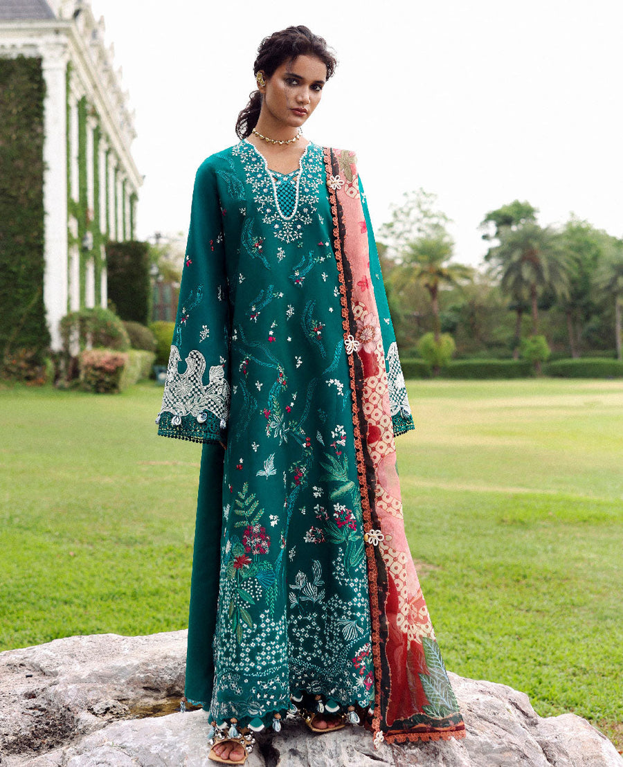 Republic WomensWear Lilas Embroidered Lawn Unstitched 3Pc Suit D-4A ZIVA
