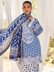 Tahra by Zainab Chottani Embroidered Lawn Unstitched 3Pc Suit D-04A LEENA