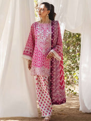 Tahra by Zainab Chottani Embroidered Lawn Unstitched 3Pc Suit D-04B LEENA
