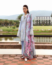 Republic WomensWear Lilas Embroidered Lawn Unstitched 3Pc Suit D-4B ELOWEN
