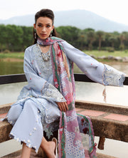 Republic WomensWear Lilas Embroidered Lawn Unstitched 3Pc Suit D-4B ELOWEN