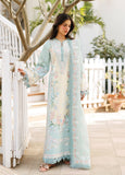 Afrozeh Summer Together Embroidered Lawn Unstitched 3Pc Suit - SELEA