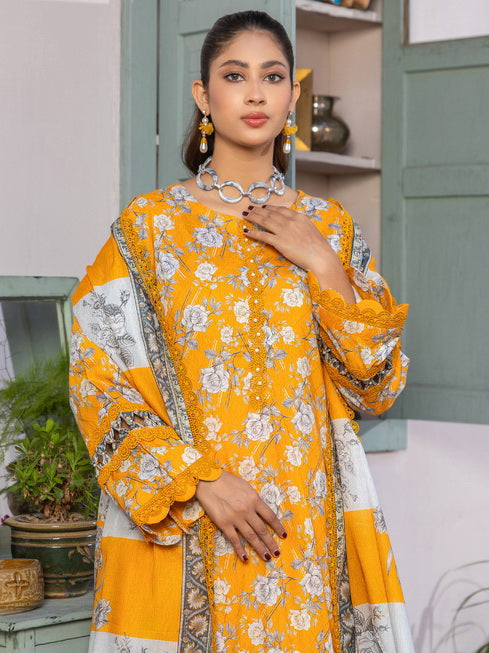 Rang e Noor by Humdum Digital Printed Lawn Unstitched 3Pc Suit REN-04