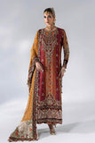 Maria B Mbroidered Unstitched Embroidered Raw Silk 3Pc Suit BD-3104
