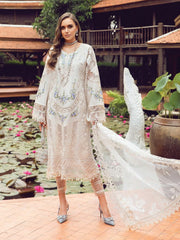 Maria.B Embroidered Luxury Lawn Unstitched 3Pc Suit EL-24-04