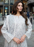 AL Zohaib Dhagakari Embroidered Lawn Unstitched 3Pc Suit D-05