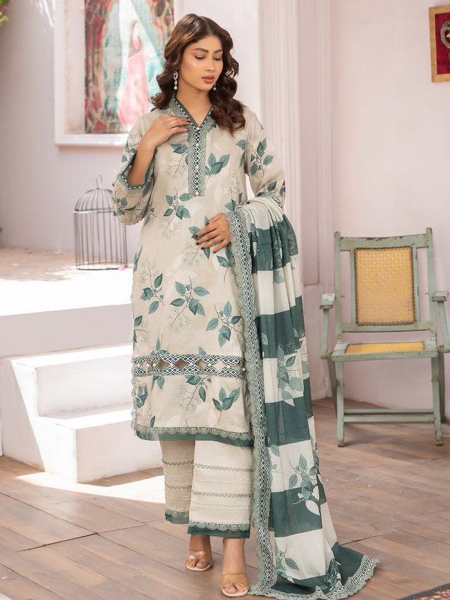 Rang e Noor by Humdum Digital Printed Lawn Unstitched 3Pc Suit REN-05