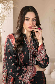 Tawakkal Fabrics Masarra Embroidered Staple Unstitched 3Pc Suit D-5031