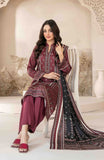 Tawakkal Fabrics Masarra Embroidered Staple Unstitched 3Pc Suit D-5034