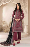 Tawakkal Fabrics Masarra Embroidered Staple Unstitched 3Pc Suit D-5034